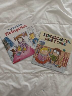 Set of 2 kindergarten books